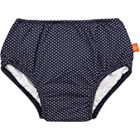 Lässig- Pañal bañador infantil reutilizable- azul (lunares)- 18 meses
